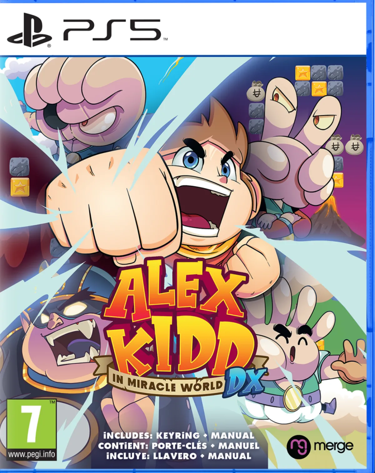 MERGE Alex Kidd in Miracle World DX PS5