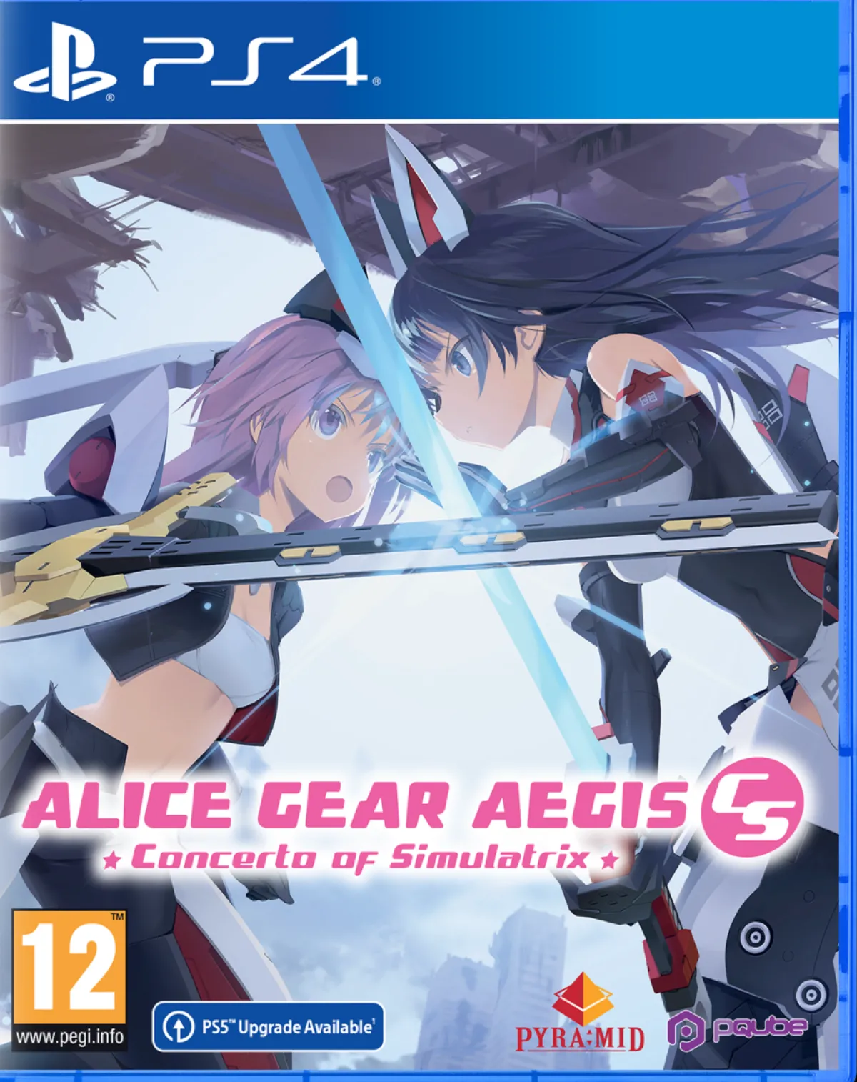 PQUBE Alice Gear Aegis CS: Concerto of Simulatrix PS4