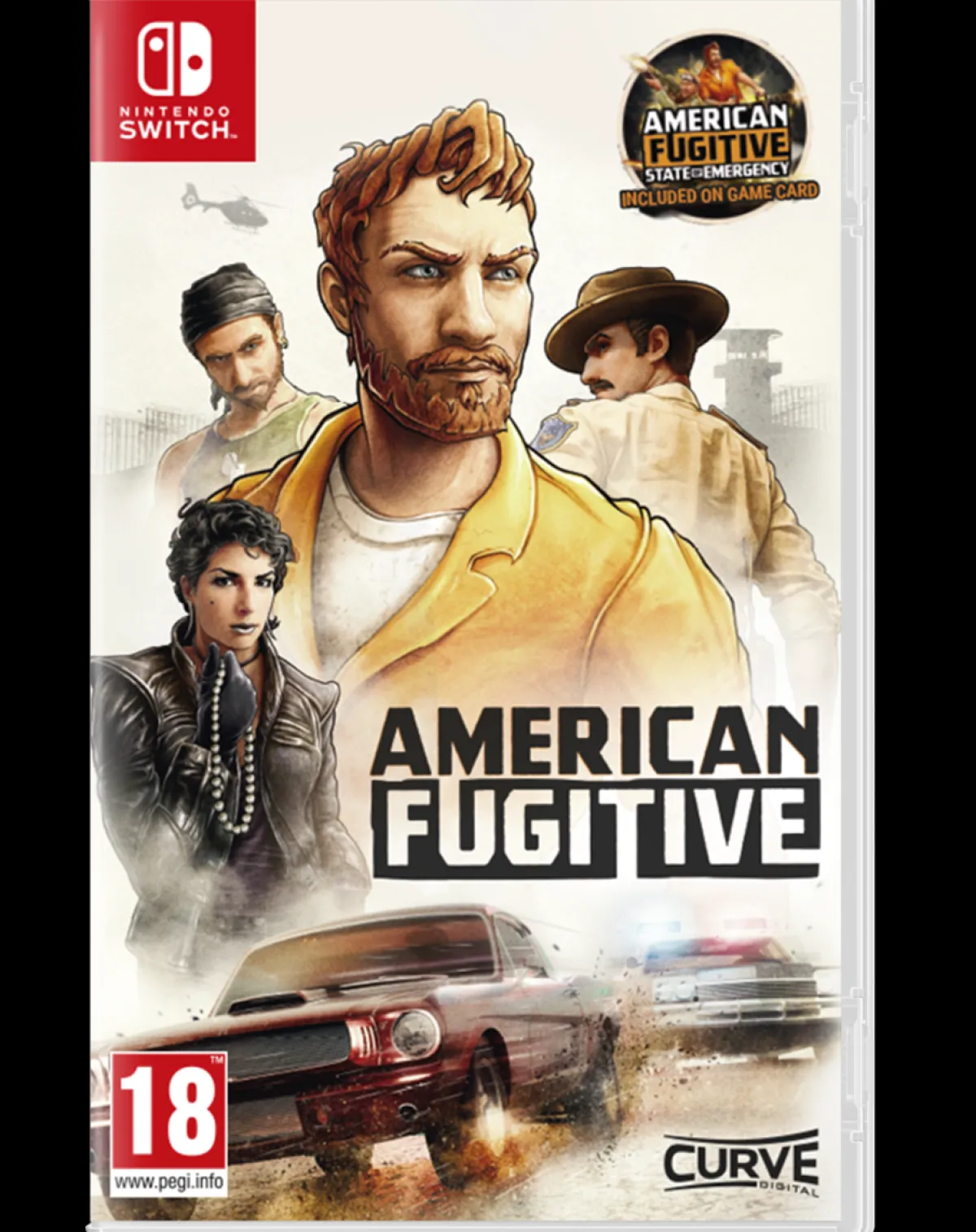 Curve Digital American Fugitive: State of Emergency Nintendo SWITCH