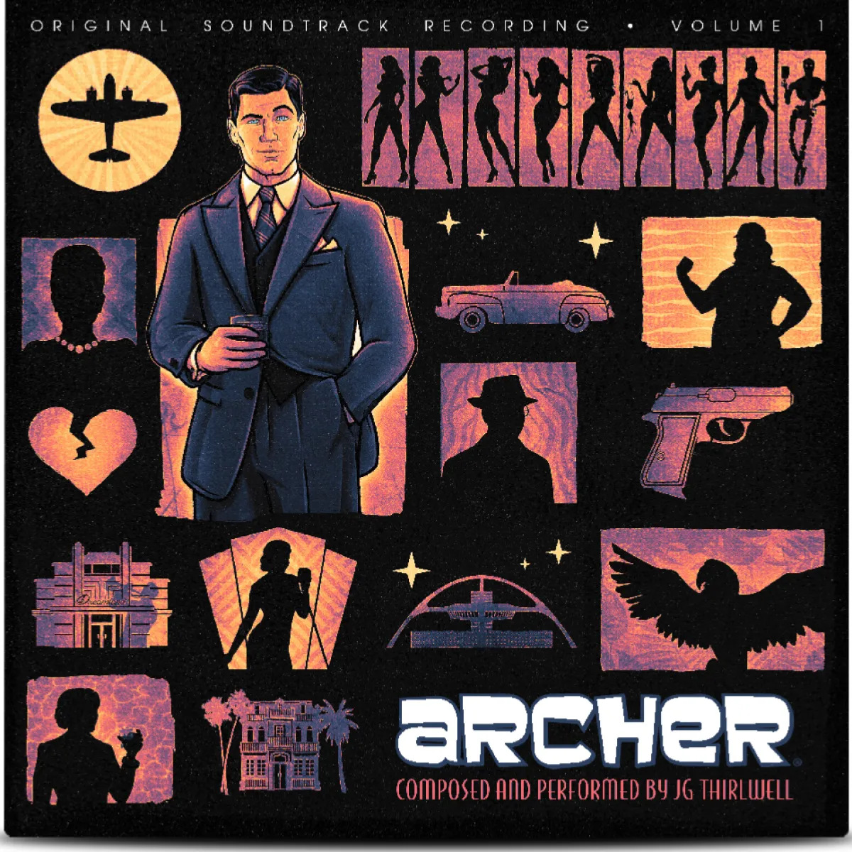 iam8bit Archer Vinyle - 1LP