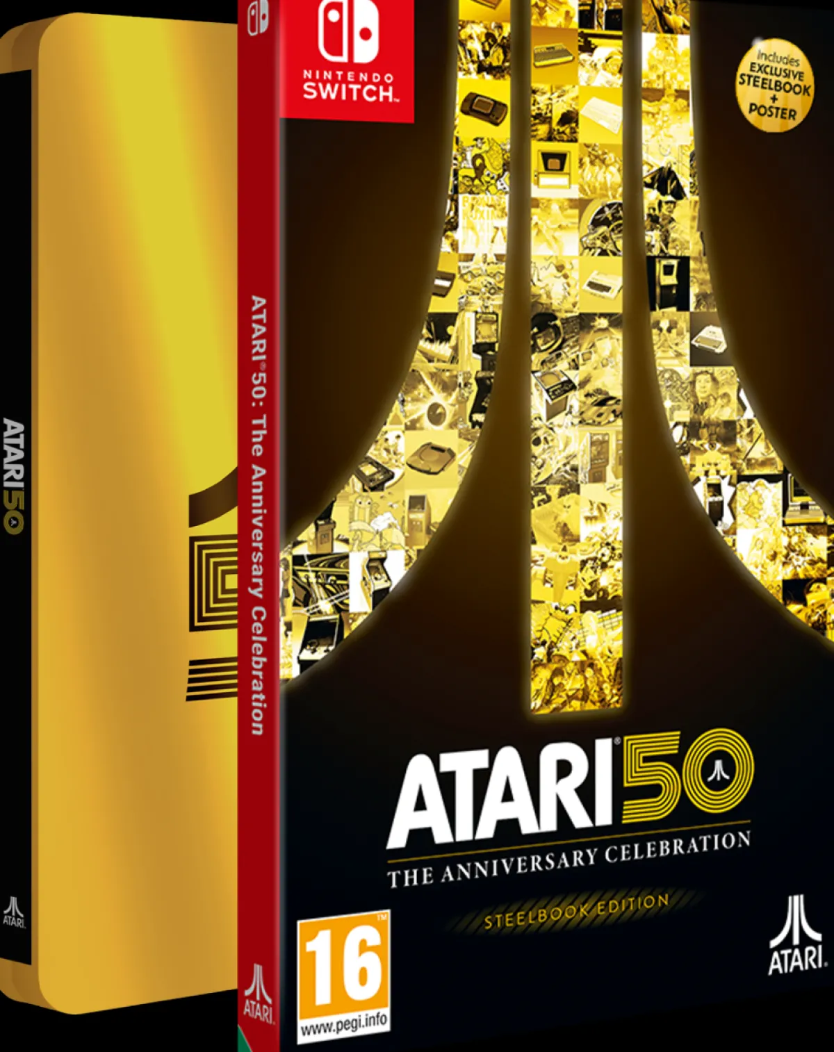 Atari 50: The Anniversary Celeb. Steelbook Ed. Nintendo SWITCH