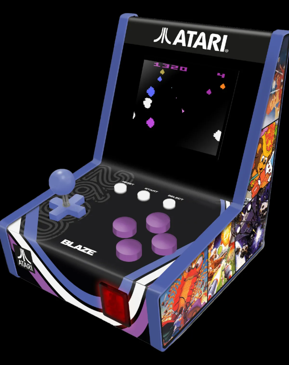 Blaze Atari Mini Arcade 3 - Asteroids (5 jeux)