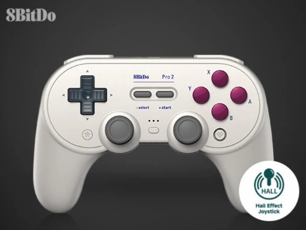 8Bitdo PRO 2 Gamepad Hall Effect - G Classic New Edition