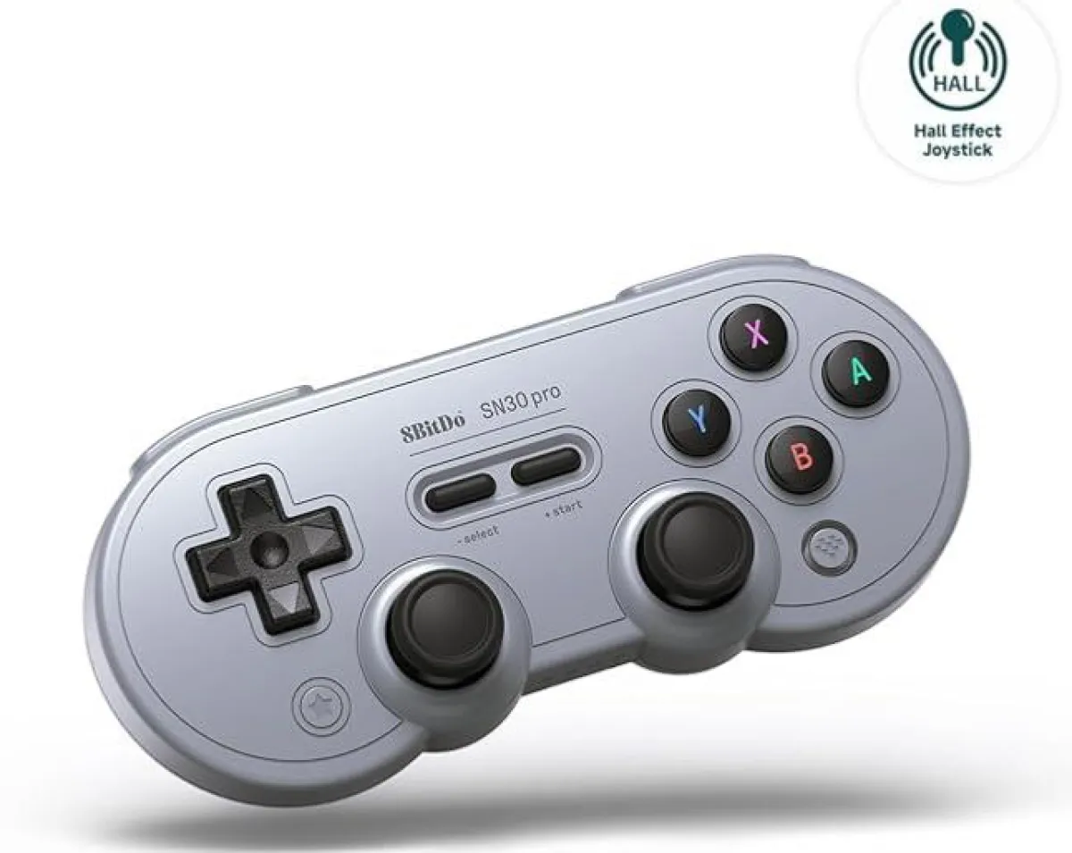 8Bitdo SN30 Pro Gamepad Hall Effect Gray