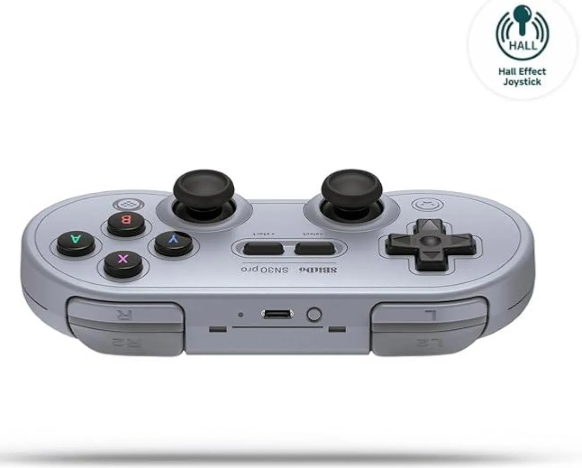 8Bitdo SN30 Pro Gamepad Hall Effect Gray