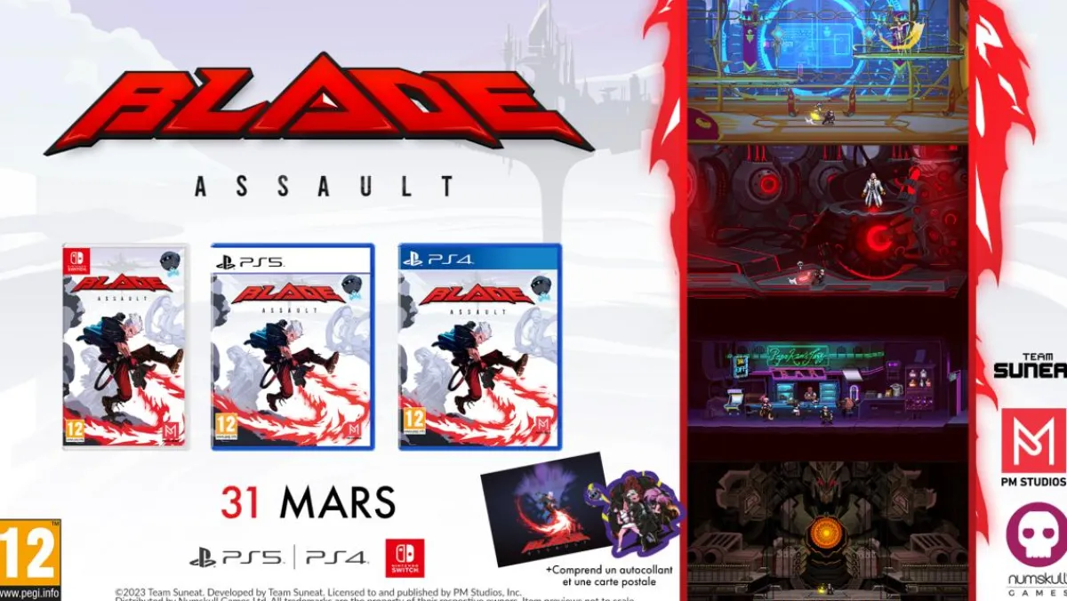 PM Studios Blade Assault Nintendo SWITCH