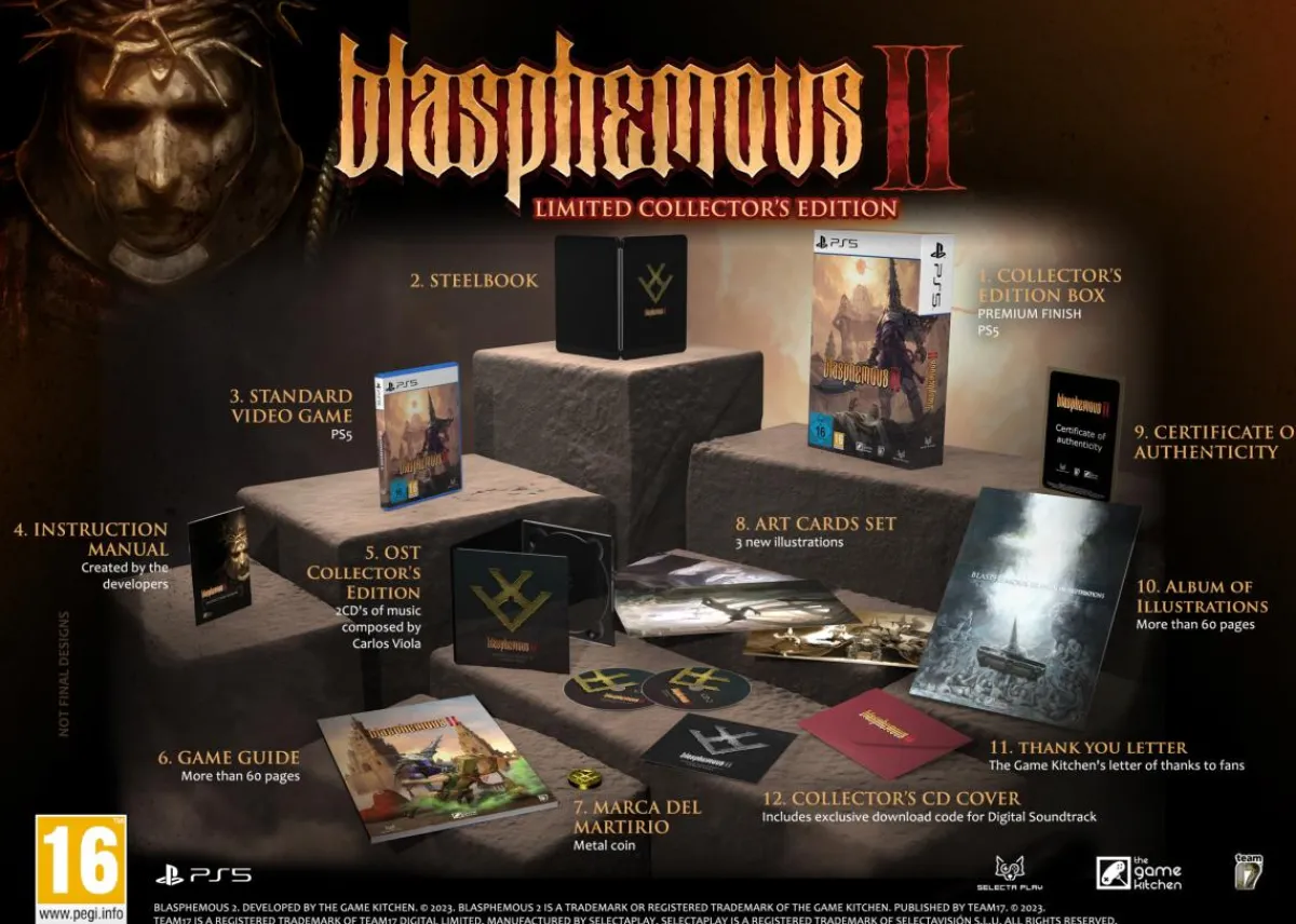 Astragon Blasphemous 2 Limited Collector's Edition Playstation 5