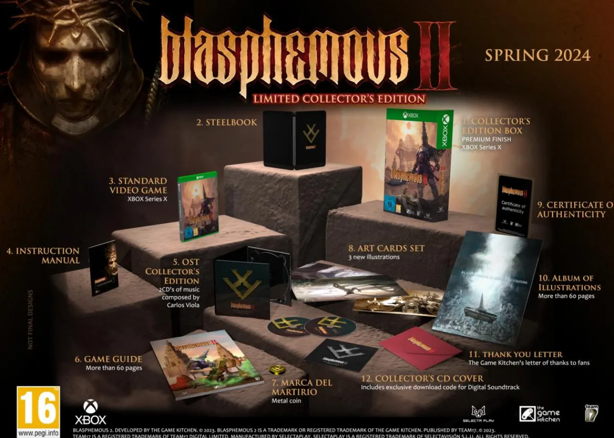 Team 17 Blasphemous 2 Limited Collector's Edition Xbox