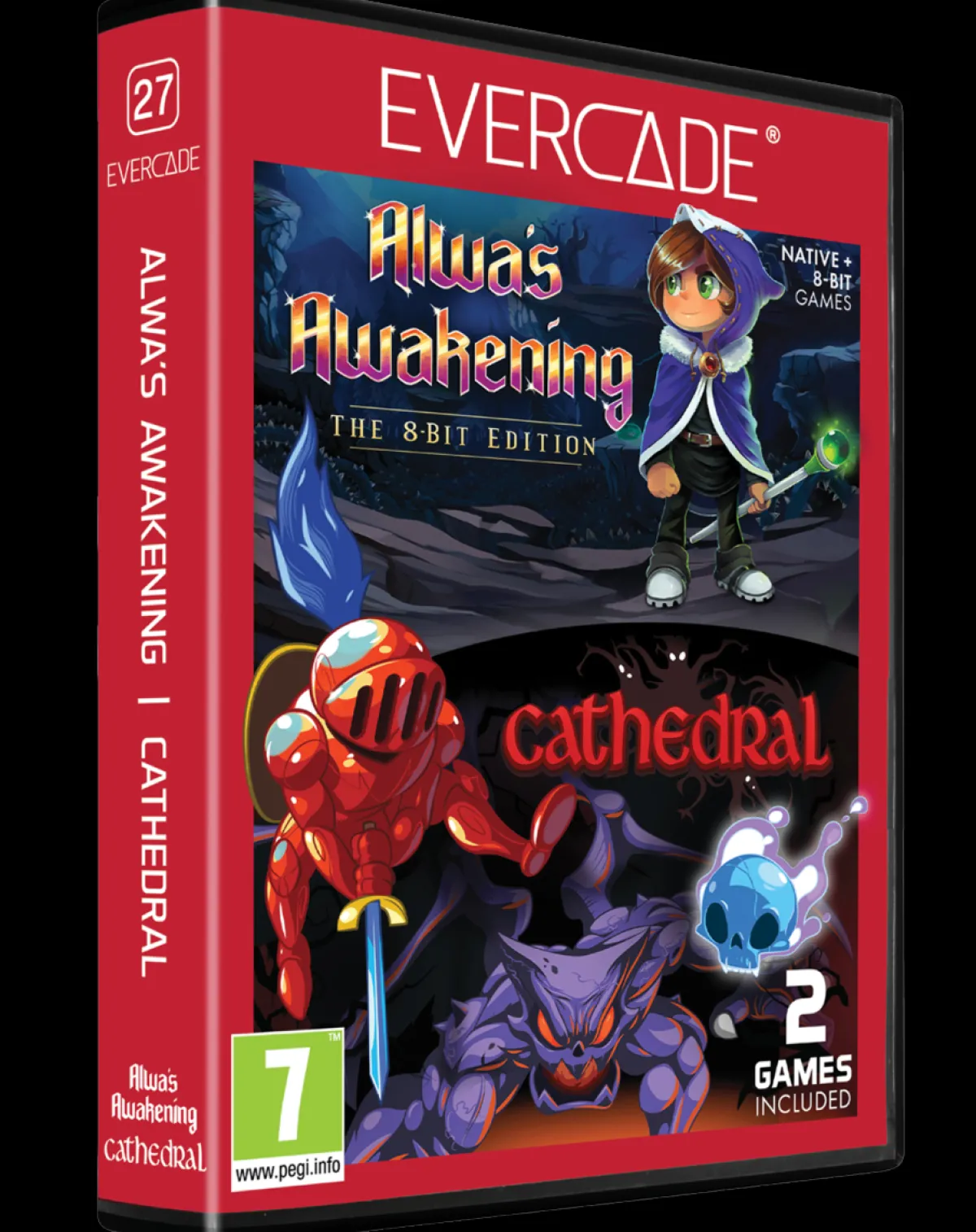 Evercade Blaze - Alwa's Awakening & Cathedral Dual Cartridge - Cartouche N°27