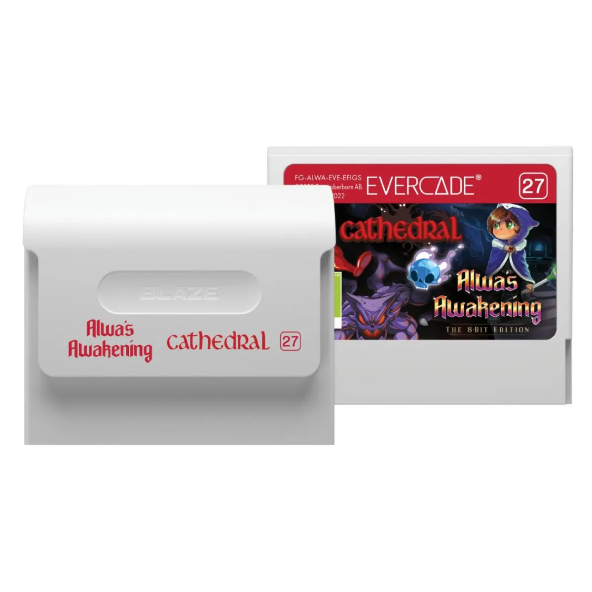 Evercade Blaze - Alwa's Awakening & Cathedral Dual Cartridge - Cartouche N°27