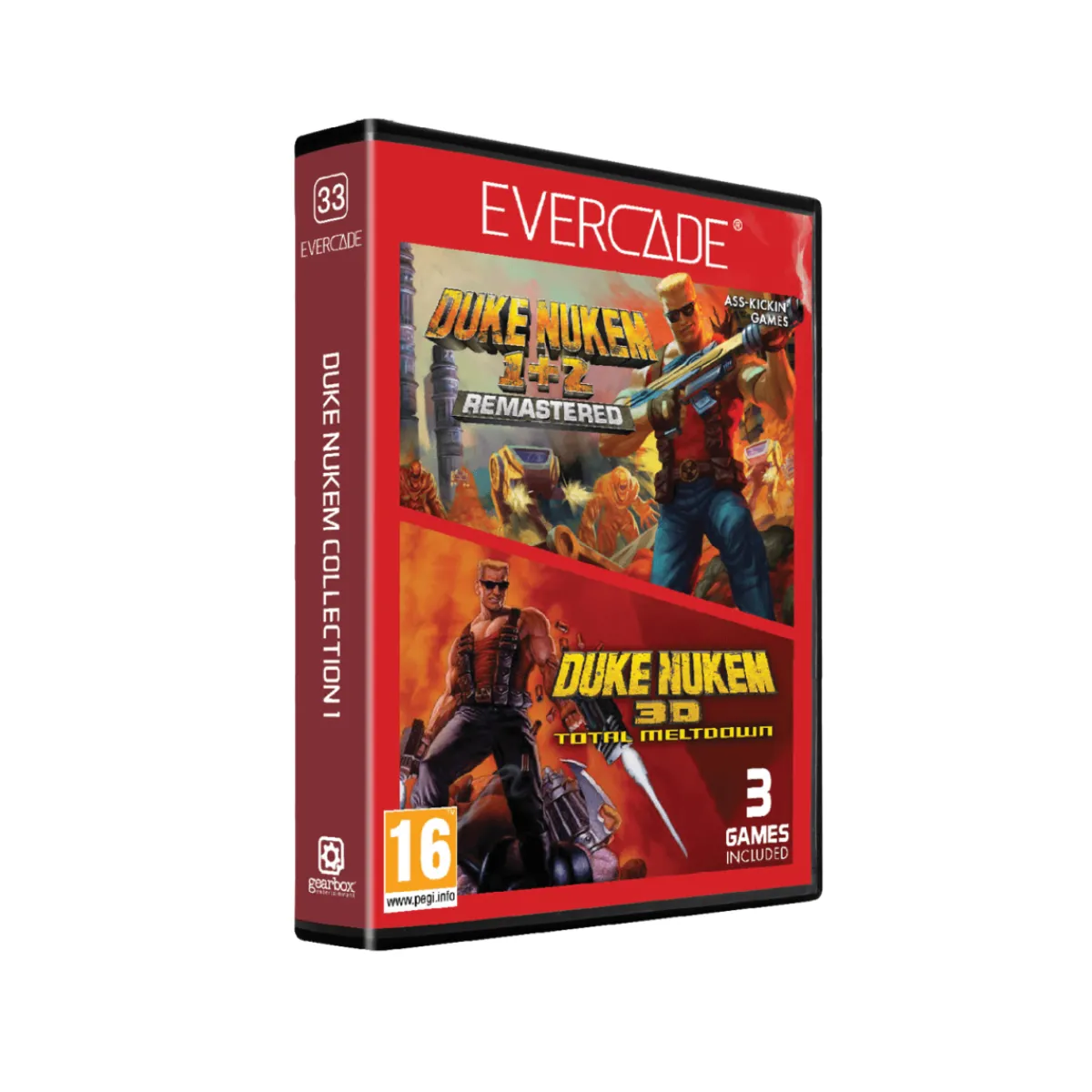 Evercade Blaze - Duke Nukem Collection 1 - Cartouche N° 33