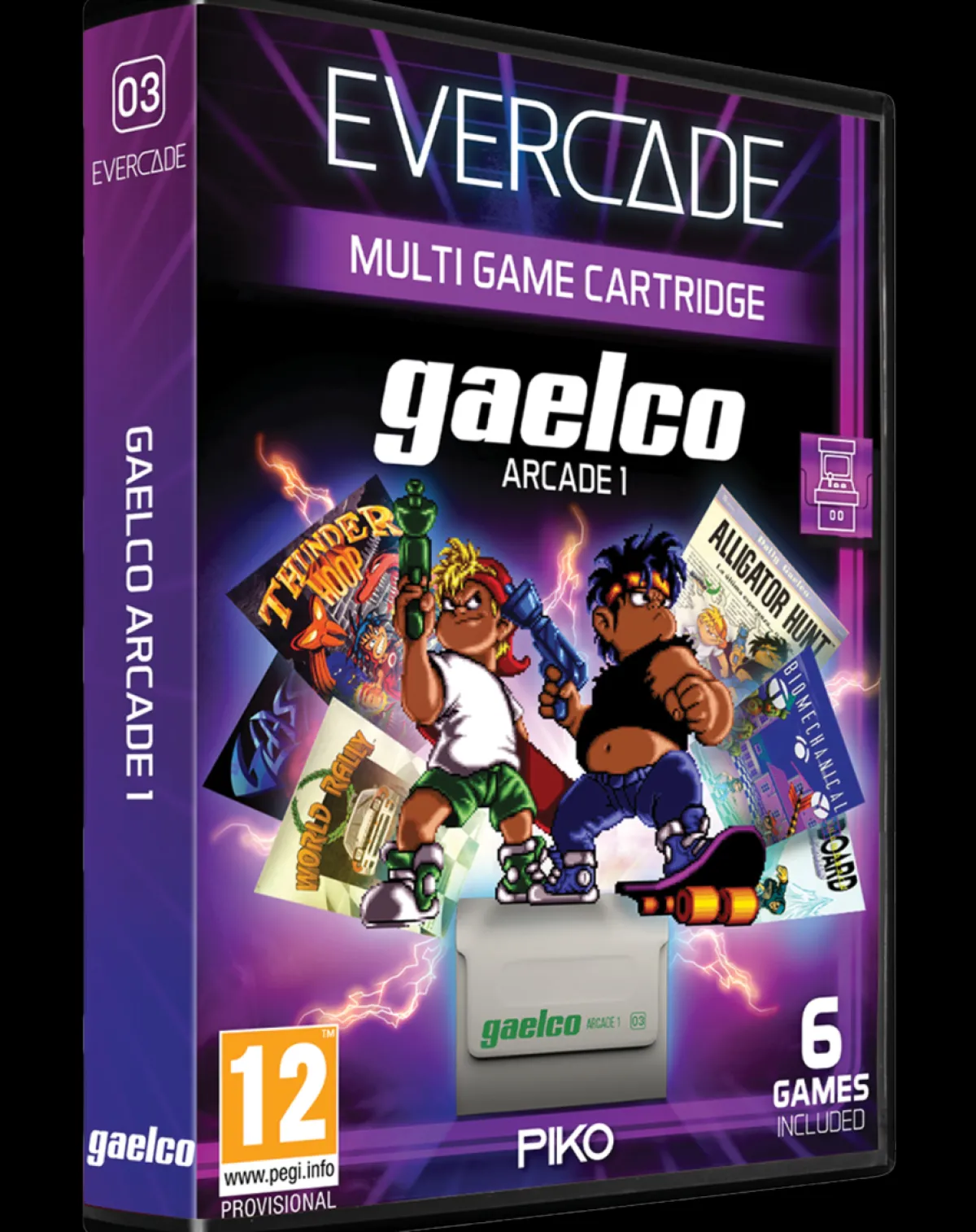 Evercade Blaze - Gaelco Arcade Collection 1 - Cartouche Arcade n°3