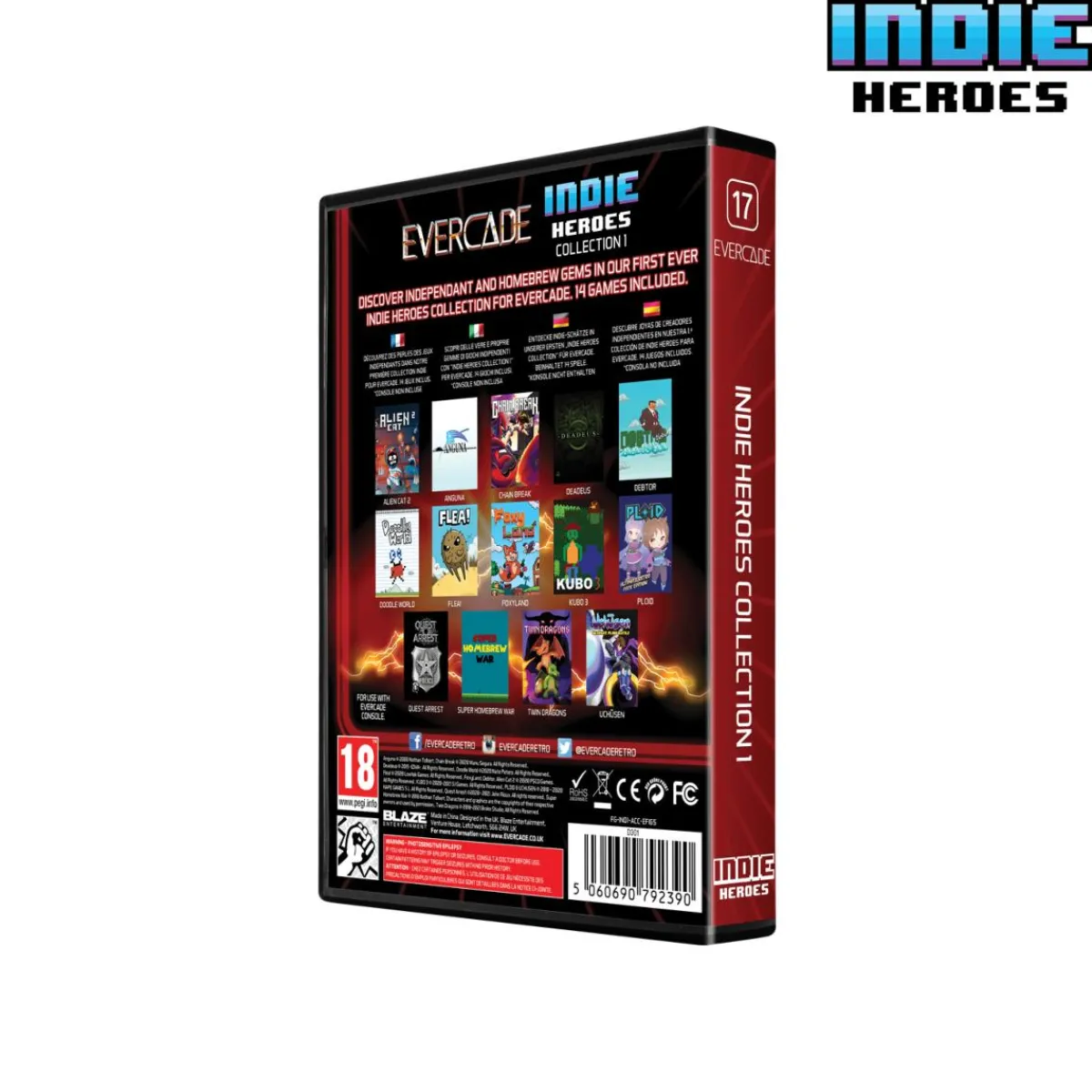 Evercade Blaze - Indie Heroes Collection 1 - Cartouche n° 17