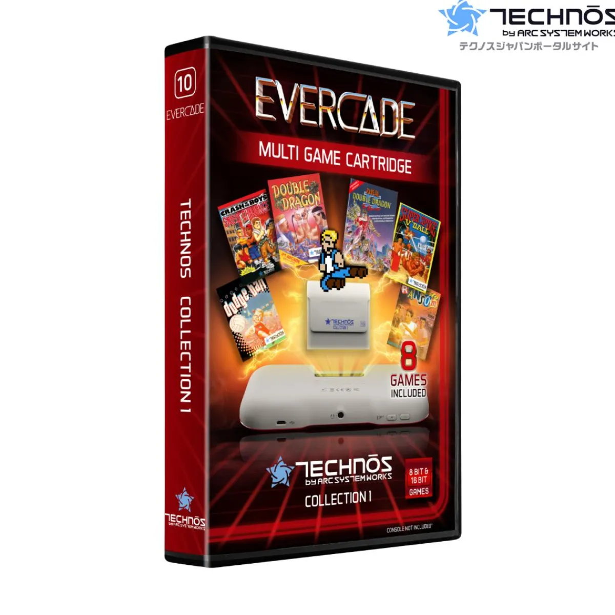 Evercade Blaze - Technos Collection 1 - Cartouche n° 10 (Epuisé / Sold Out)