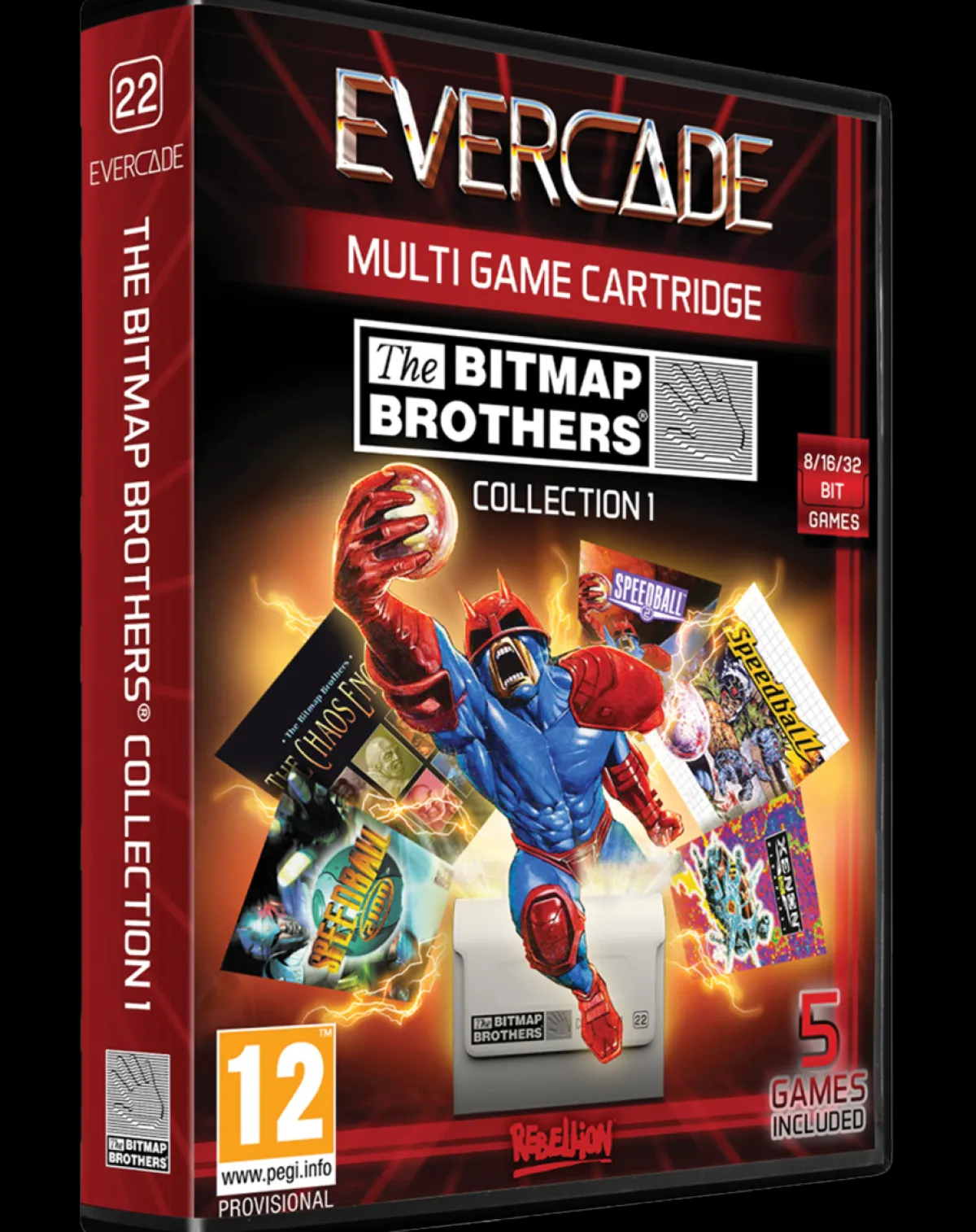 Evercade Blaze - The Bitmap Brothers Collection 1 - Cartouche n° 22