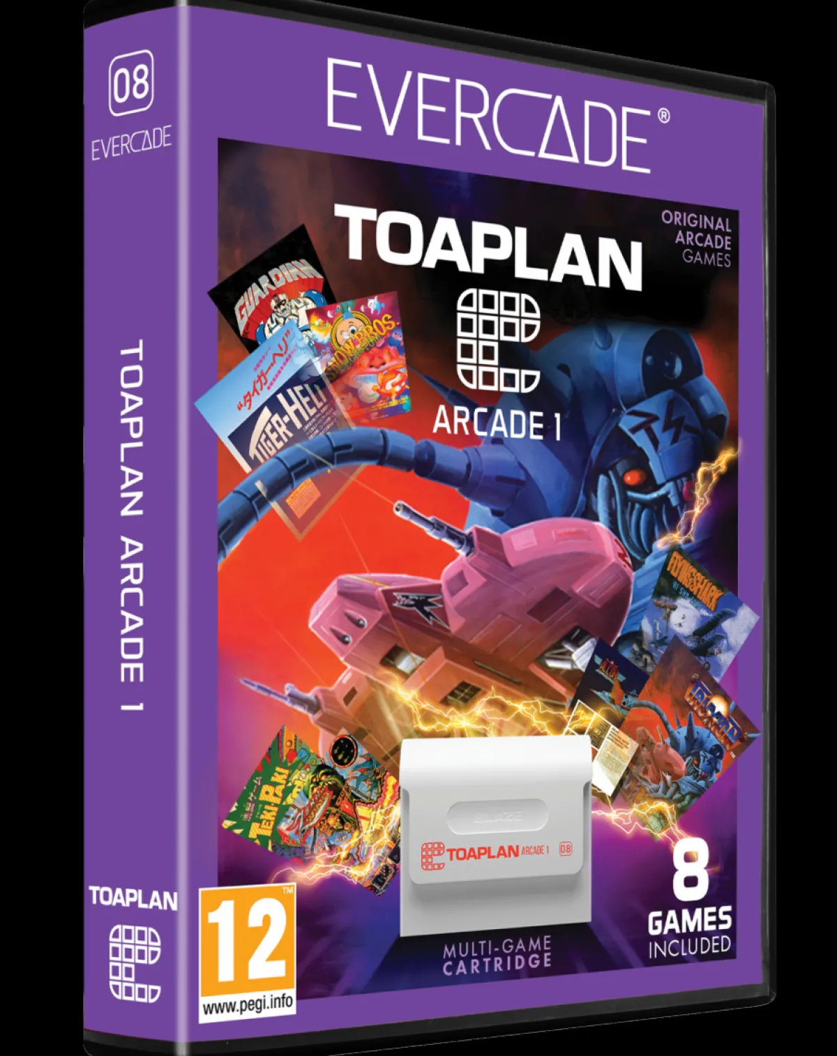 Evercade Blaze - Toaplan Collection 1 - Cartouche Arcade n° 08