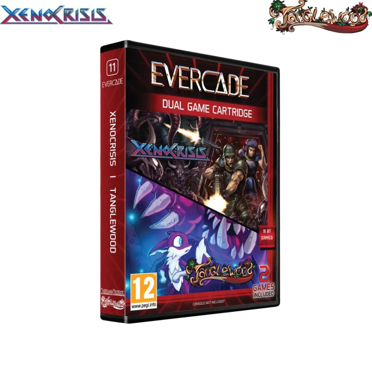 Evercade Blaze - Xeno Crisis + Tanglewood - Cartouche n° 11