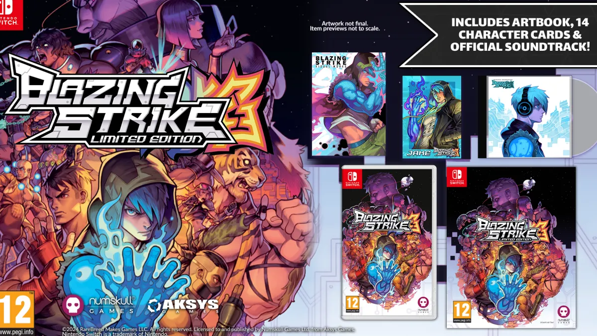 NUMSKULL Blazing Strike Collector Edition Nintendo Switch