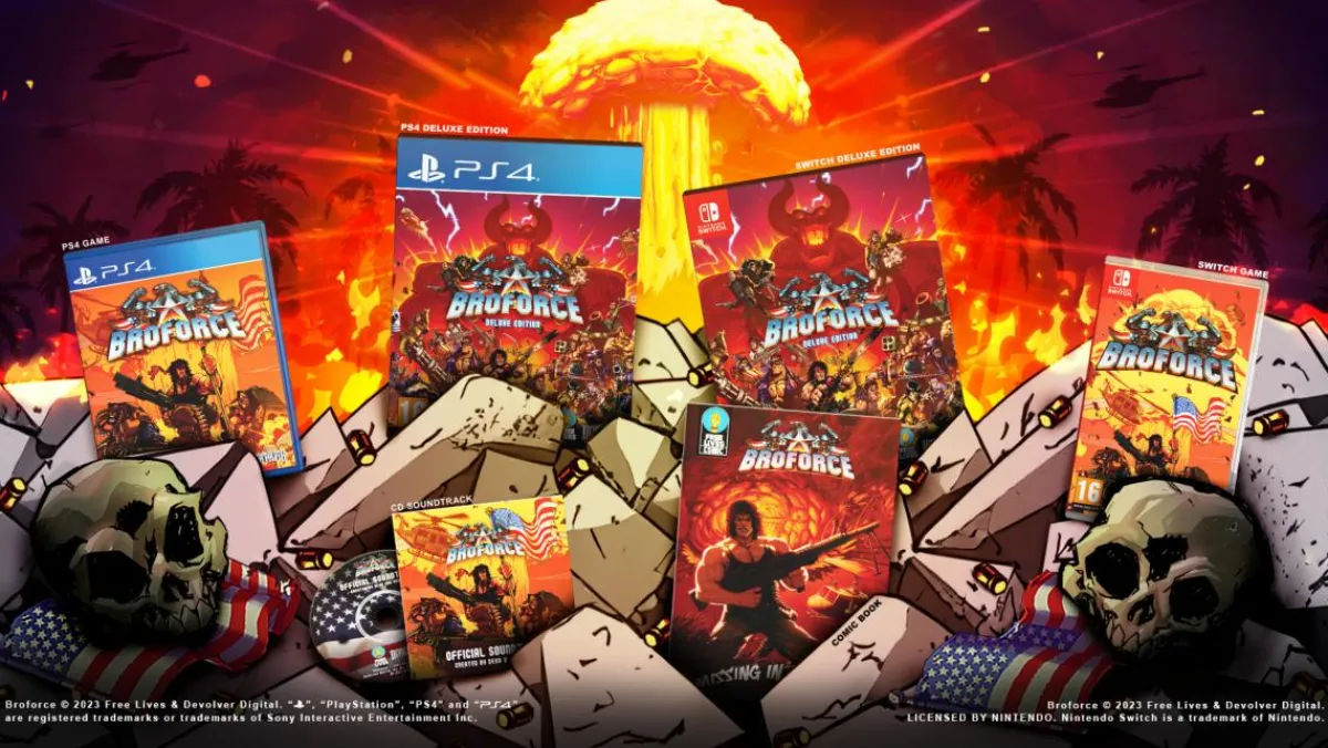 Devolver Digital Broforce Deluxe Edition PS4