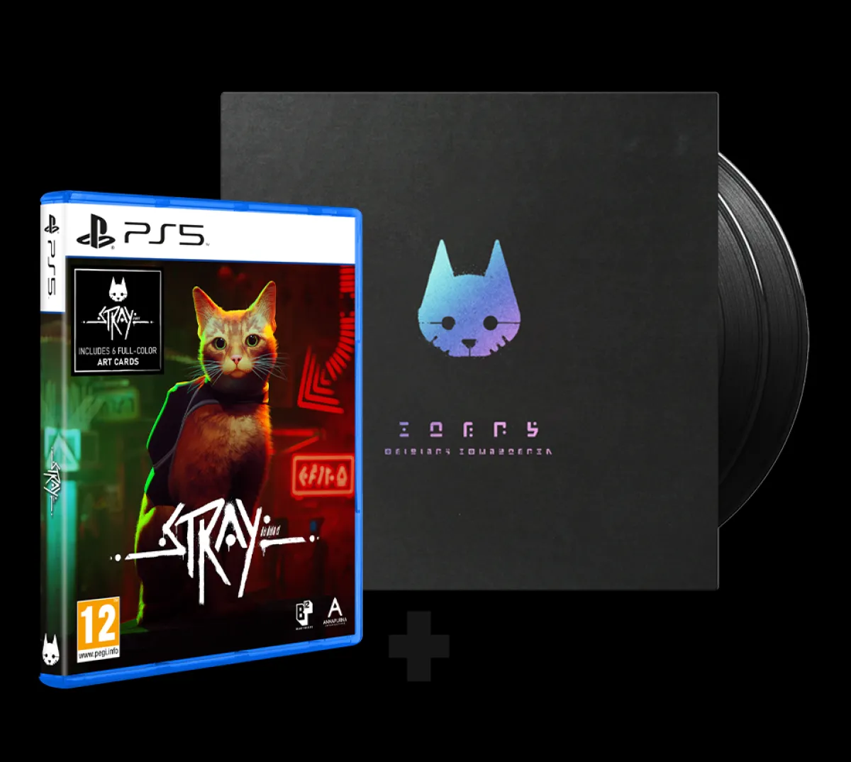 Shop Just for Games Bundle Stray Jeu PS5 + Vinyle