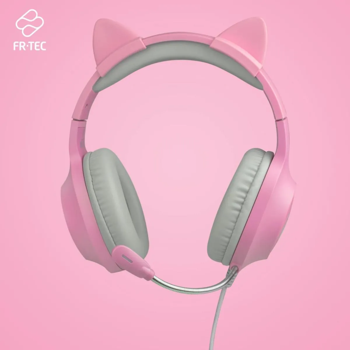 FR-TEC Casque Gaming Tanooki oreilles de chat