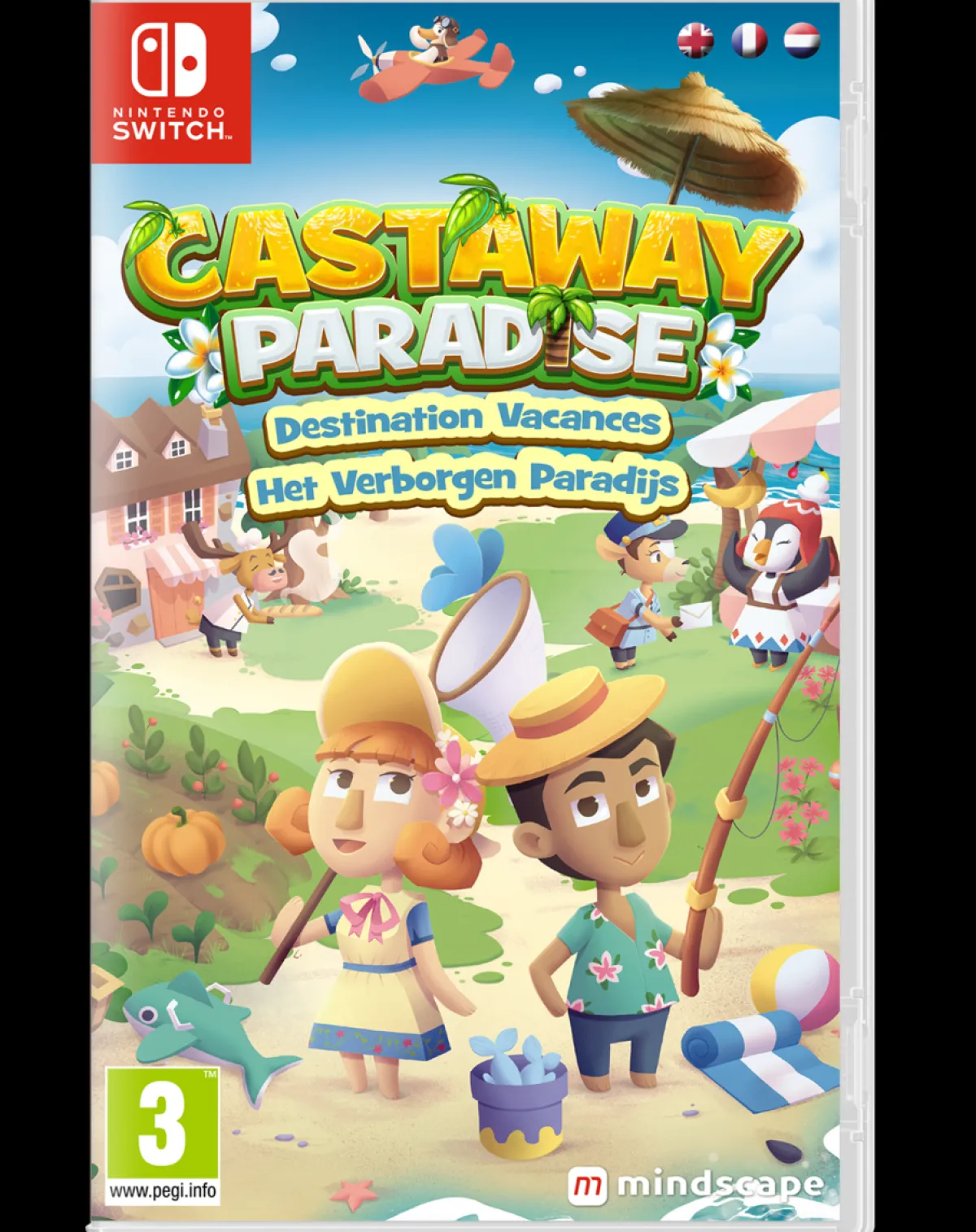 MINDSCAPE Castaway Paradise, Destination Vacances Nintendo SWITCH