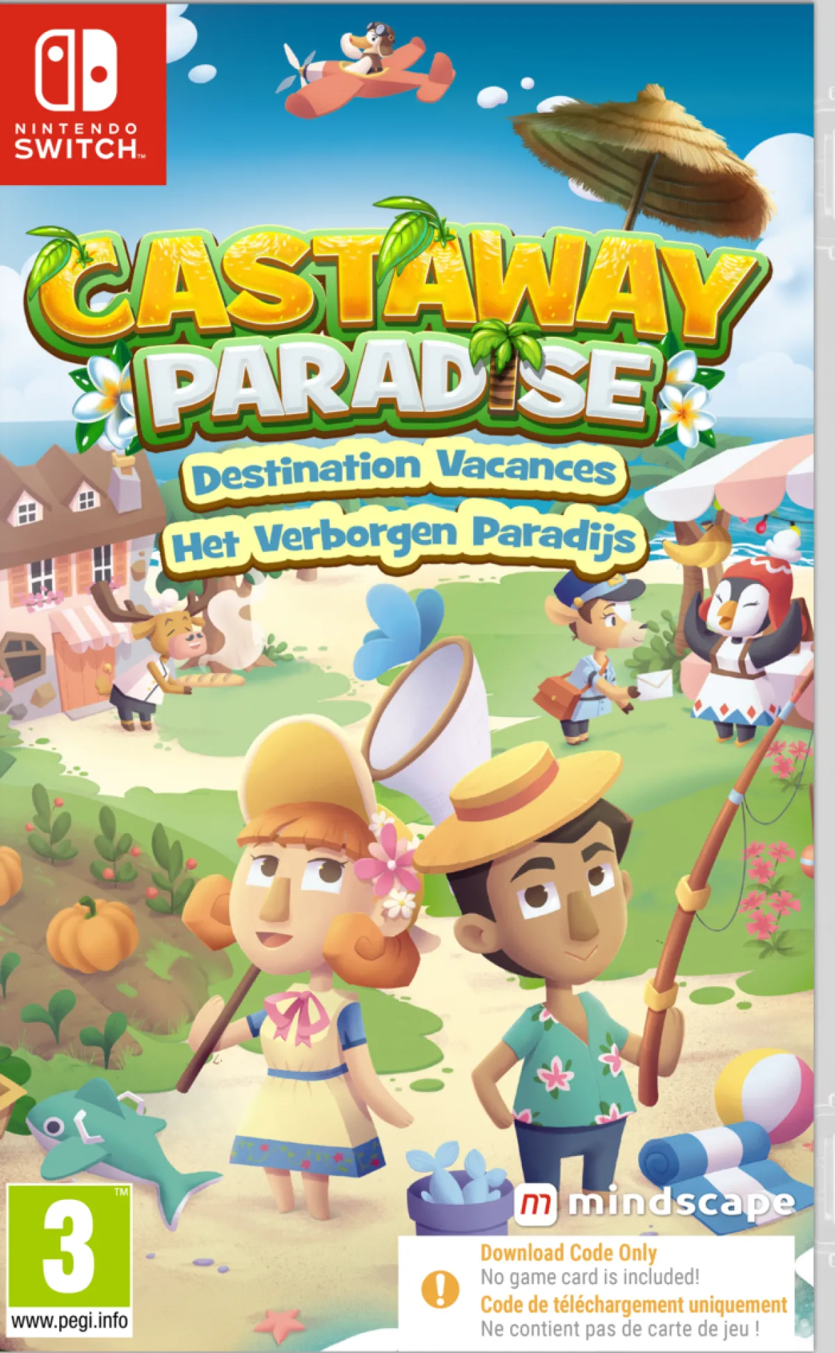 MINDSCAPE Castaway Paradise Nintendo SWITCH (Code de téléchargement)