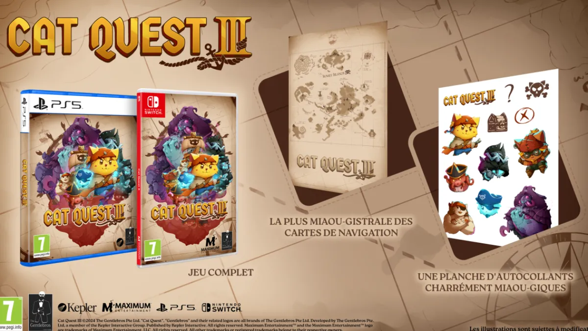 Maximum Entertainment Cat Quest 3 Nintendo SWITCH