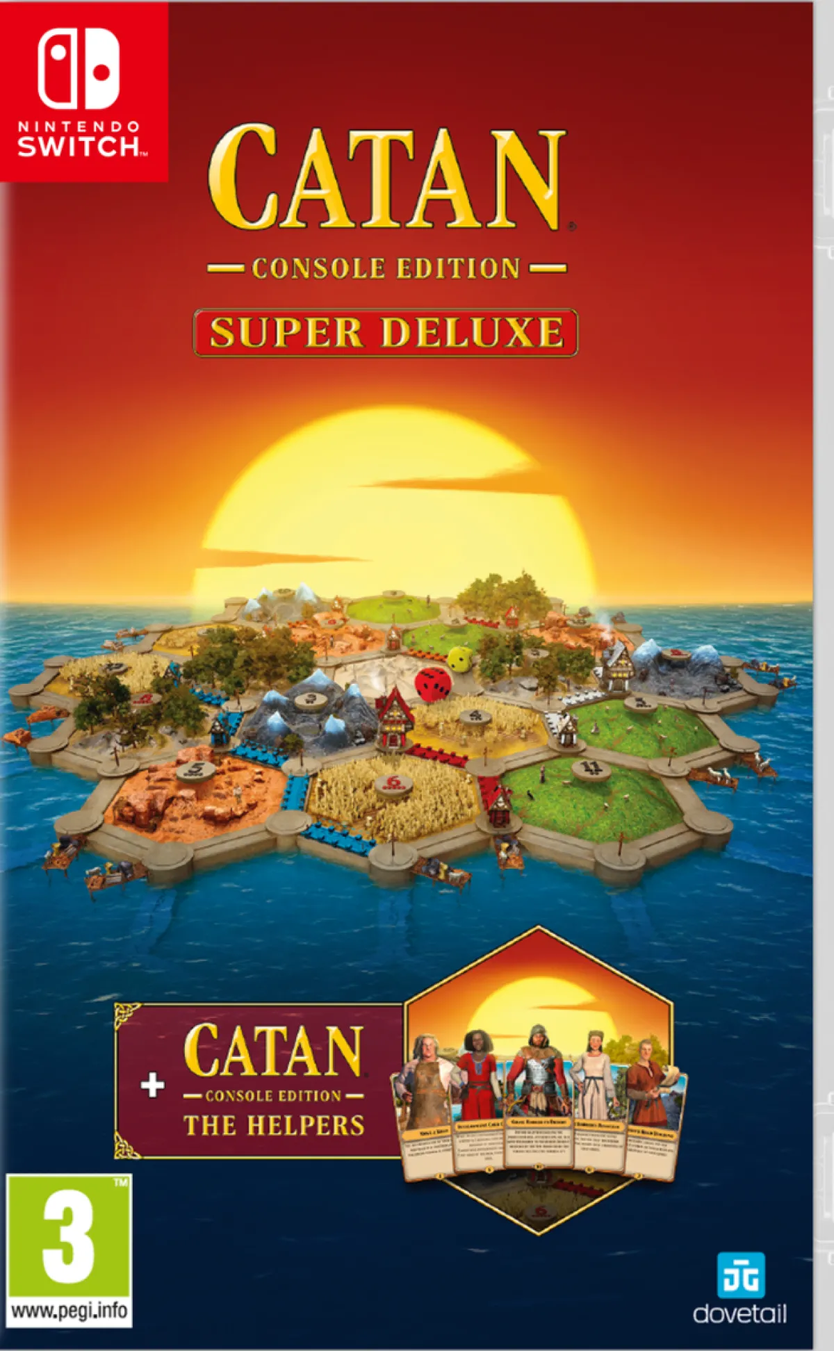 DOVETAIL Games CATAN Super Deluxe Edition Nintendo SWITCH