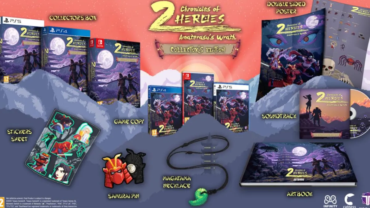 TESURA Chronicles of 2 Heroes Amaterasu's Wrath Collector's Nintendo SWITCH