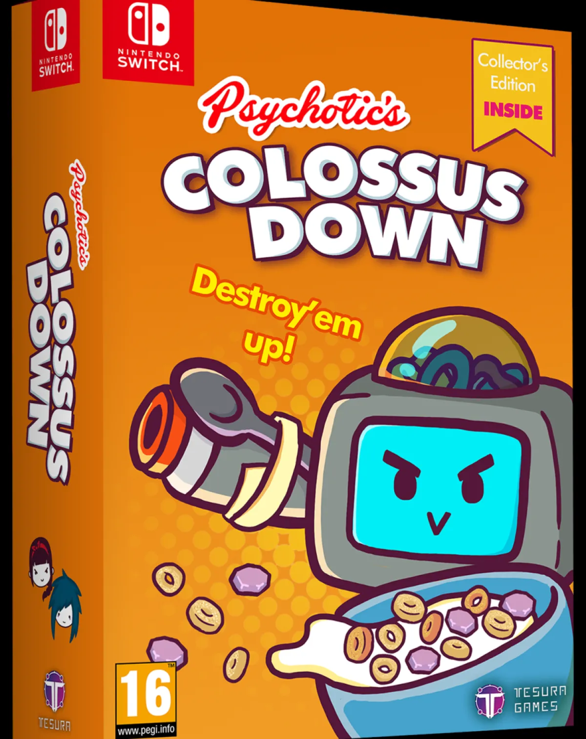 TESURA Colossus Down Destroy'em Up Edition Nintendo SWITCH