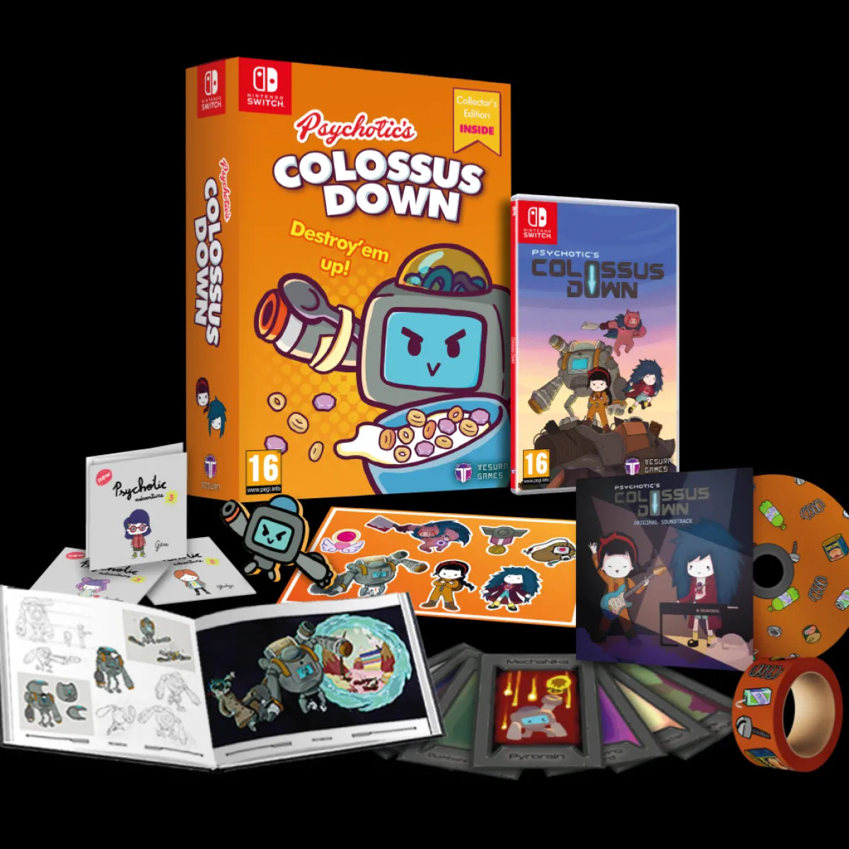 TESURA Colossus Down Destroy'em Up Edition Nintendo SWITCH