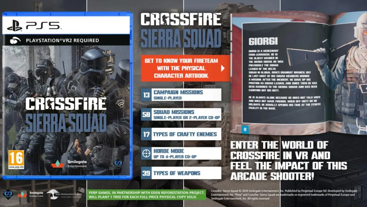 PERP GAMES CrossFire Sierra Squad PSVR2