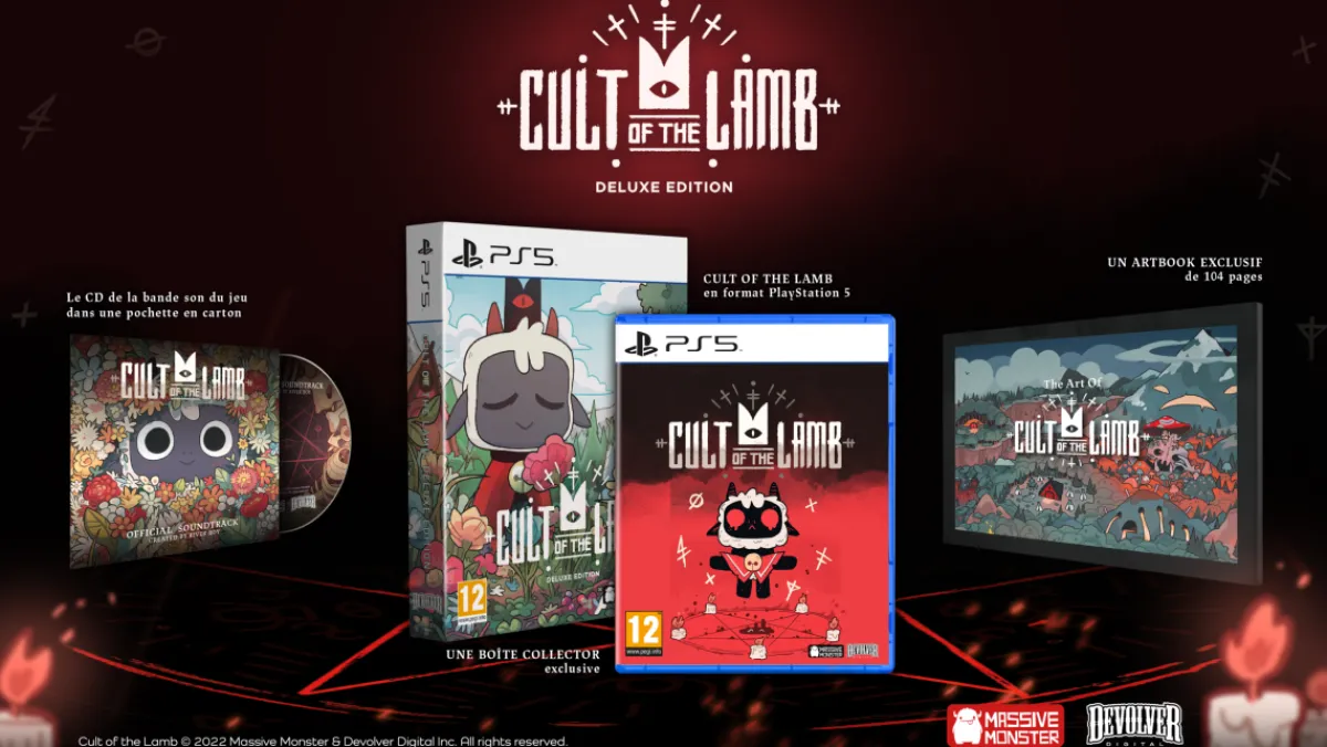 Devolver Digital Cult of the Lamb Deluxe PS5