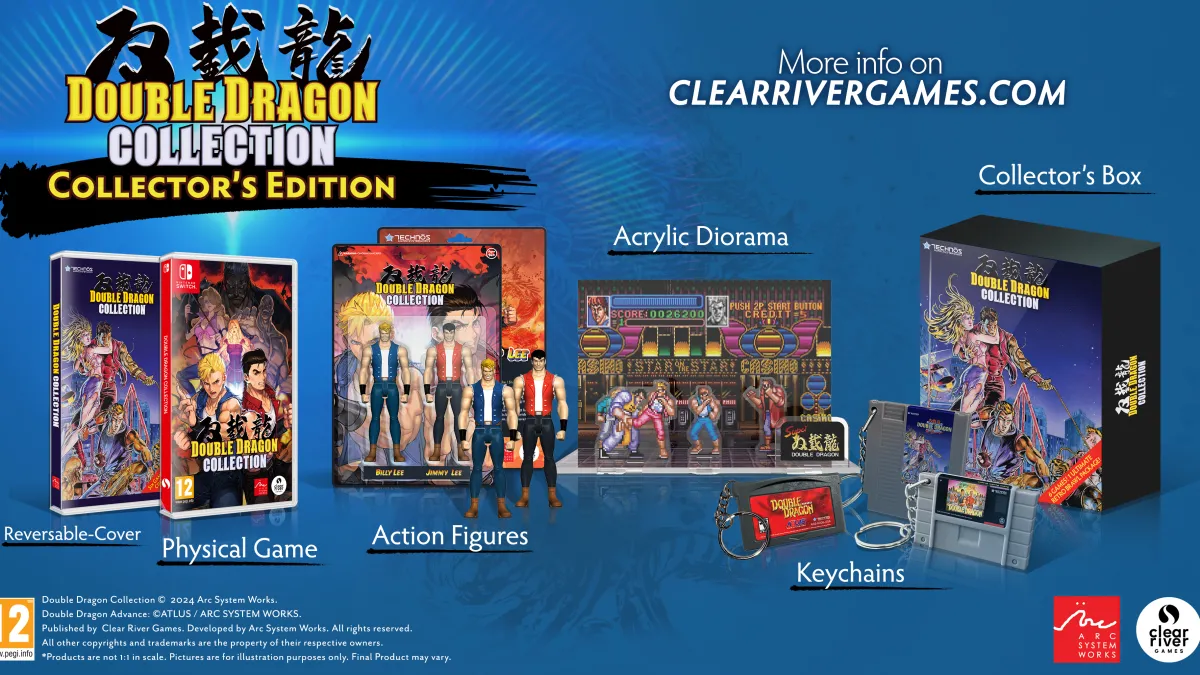 Clear River Games Double Dragon Collection Collector's Edition Nintendo Switch