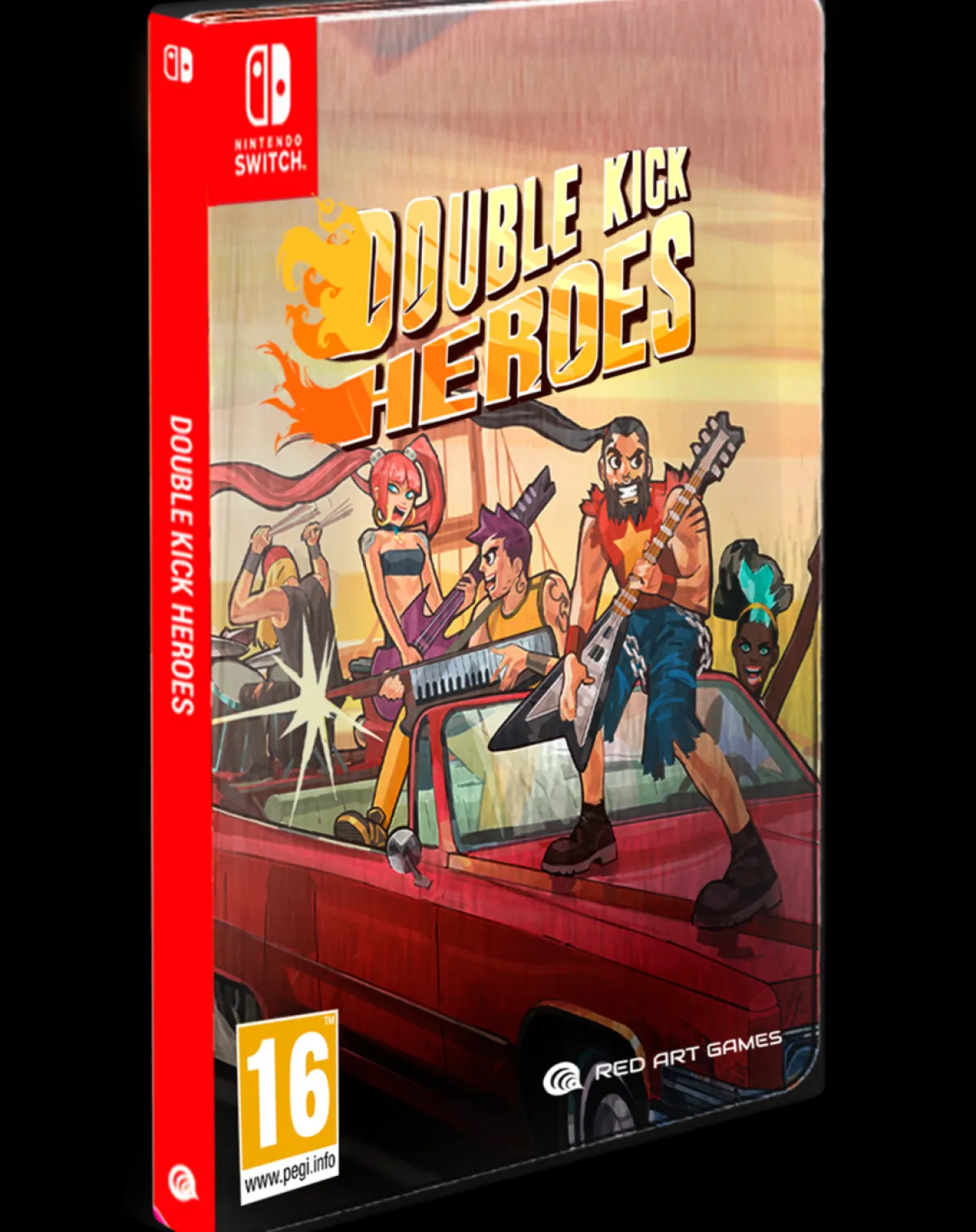 Red Art Games Double Kick Heroes Steelbook Edition Nintendo SWITCH