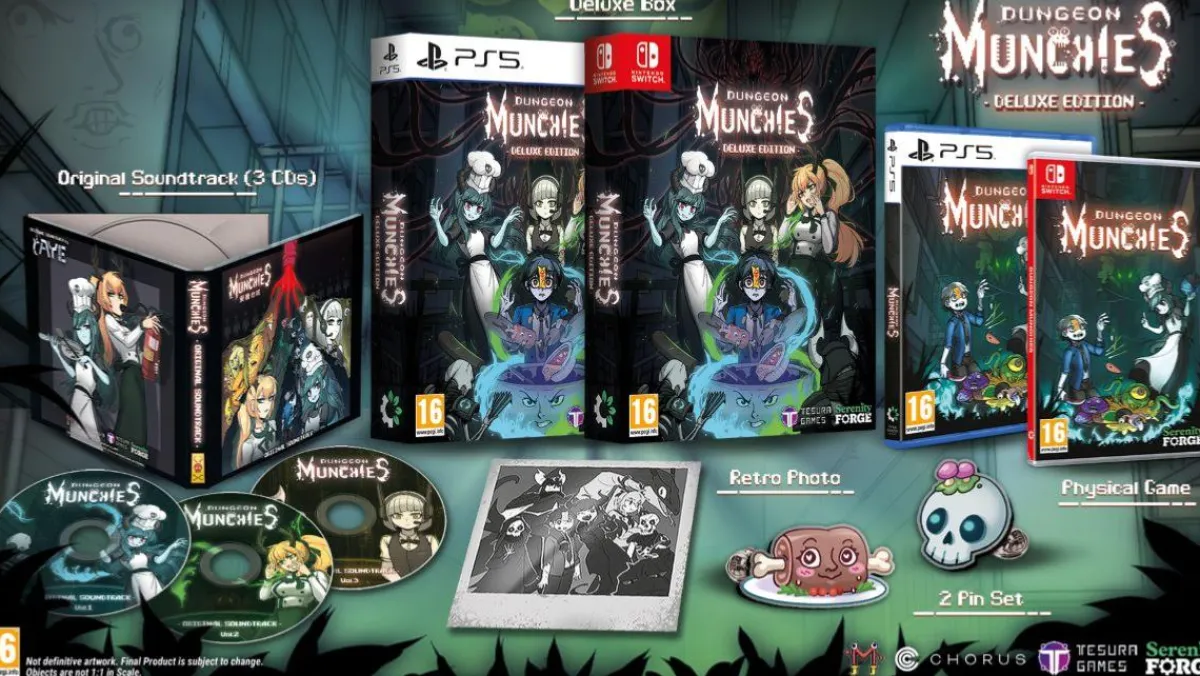 TESURA Dungeon Munchies Deluxe Edition Nintendo SWITCH