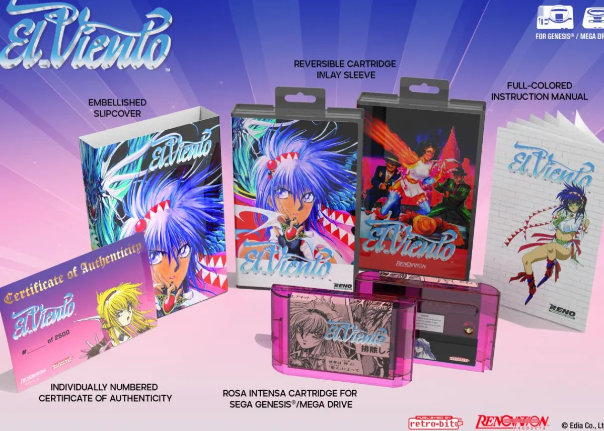 retro-bit El Viento: Collector's Edition - Cartouche MEGA DRIVE / GENESIS