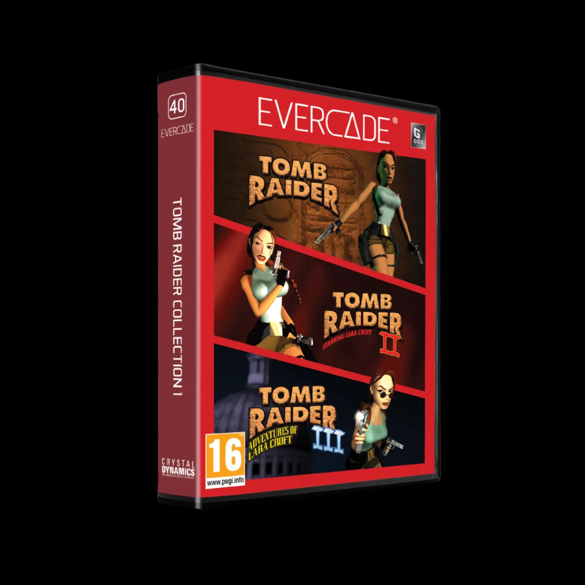 Evercade - Tomb Raider Collection 1 - Cartouche n°40