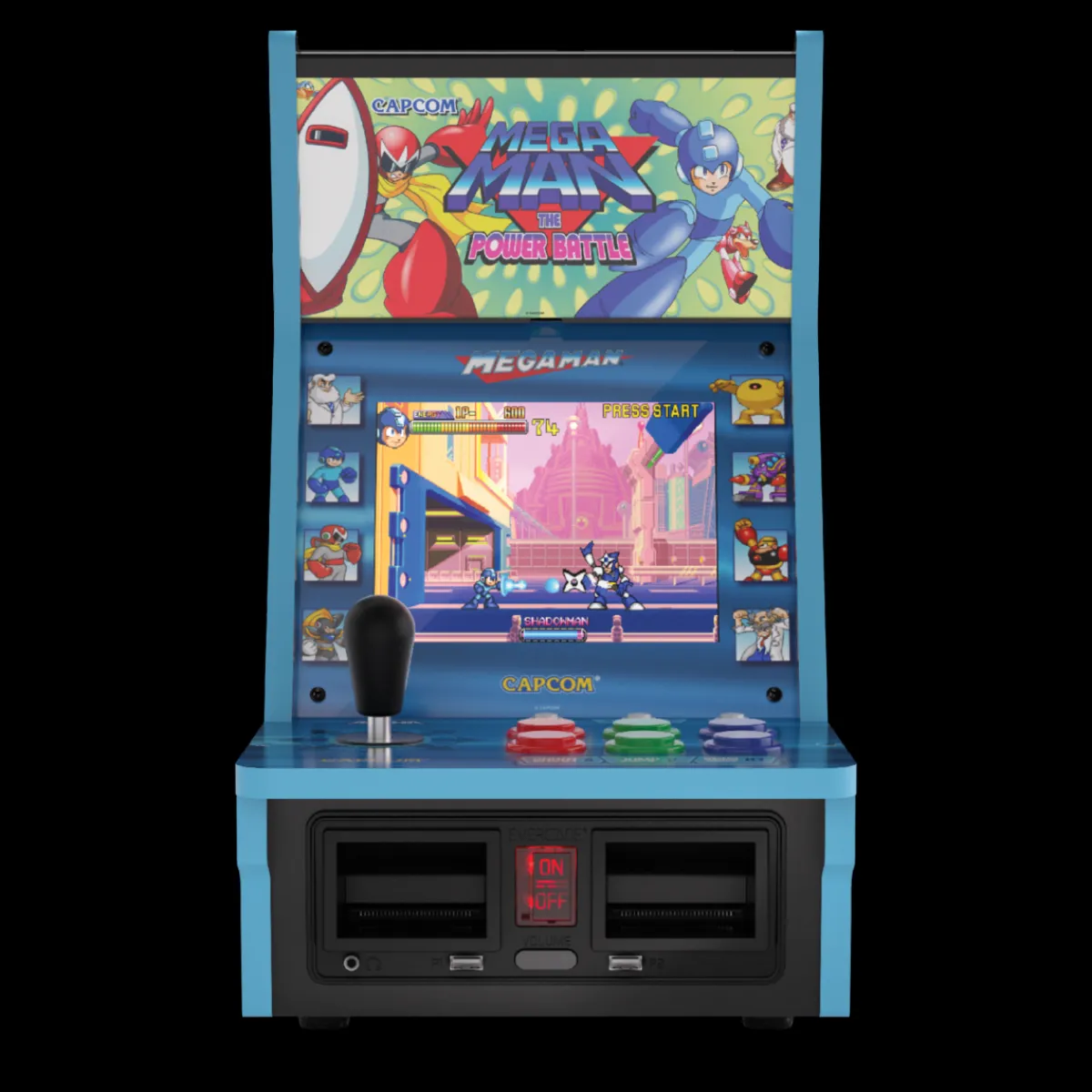 Evercade Alpha Mega Man Bartop Arcade