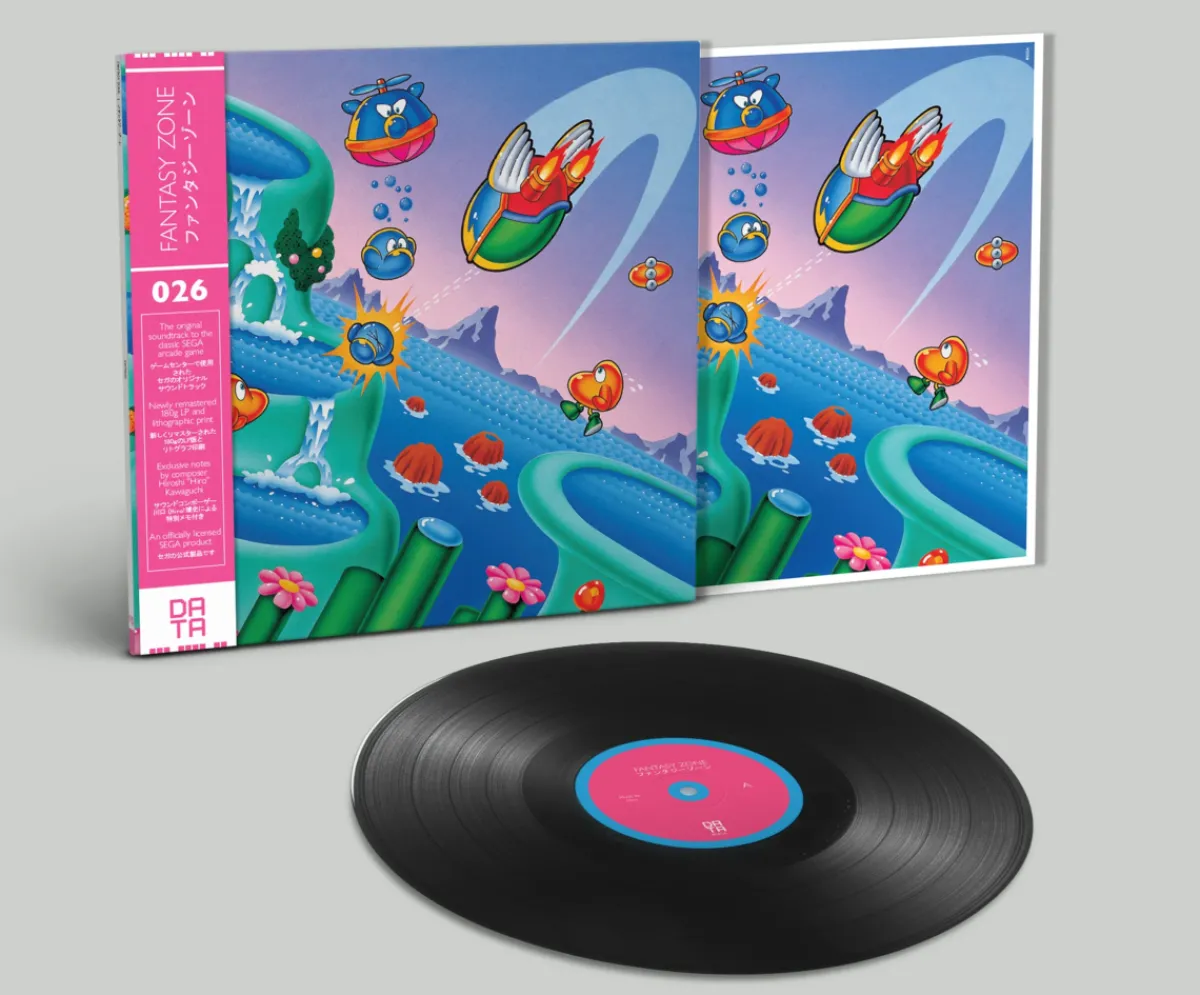 DATA-DISCS Fantasy Zone Vinyle - 1LP Noir