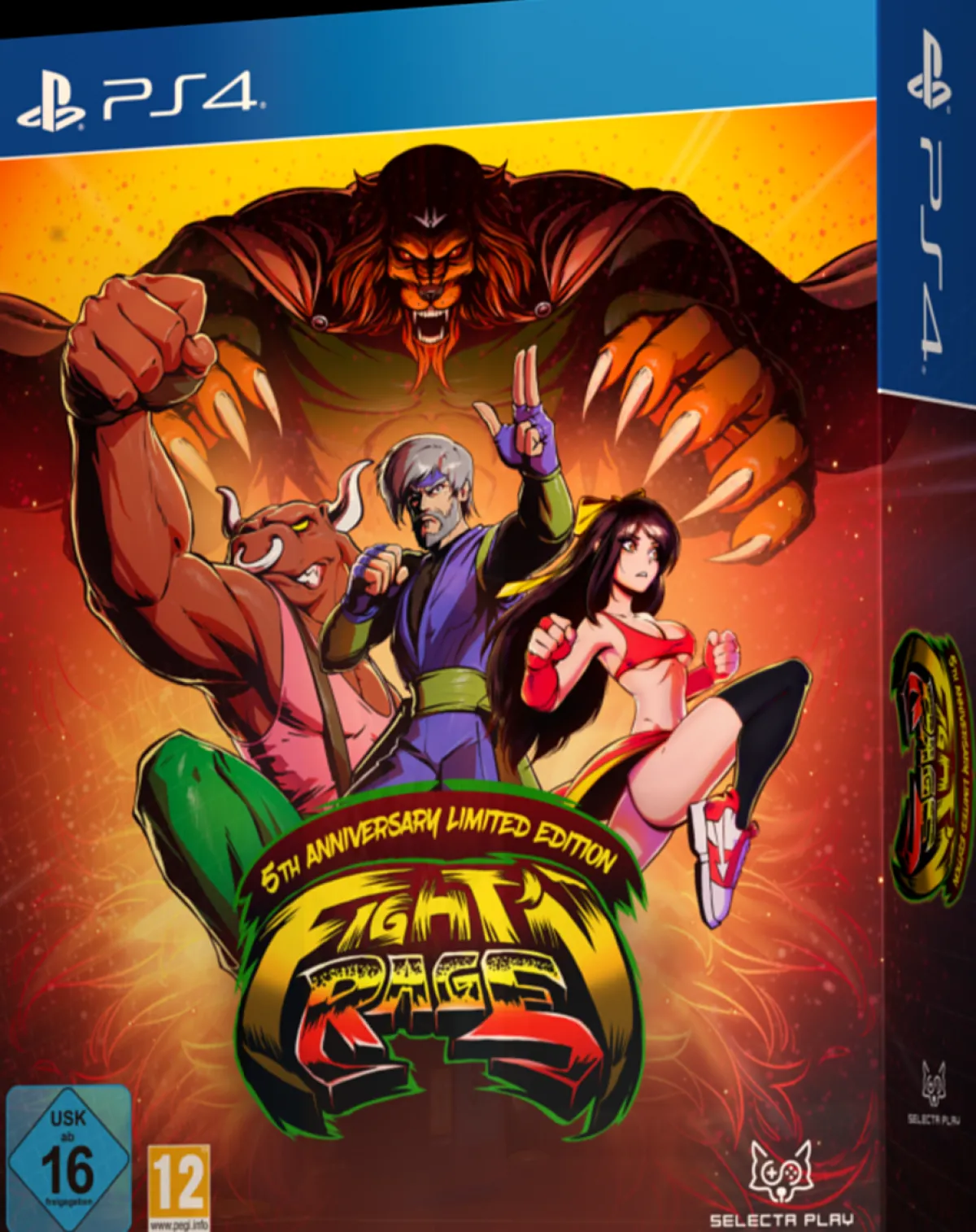 SELECTA PLAY Fight'n Rage 5th Anniversary Limited Editon PS4