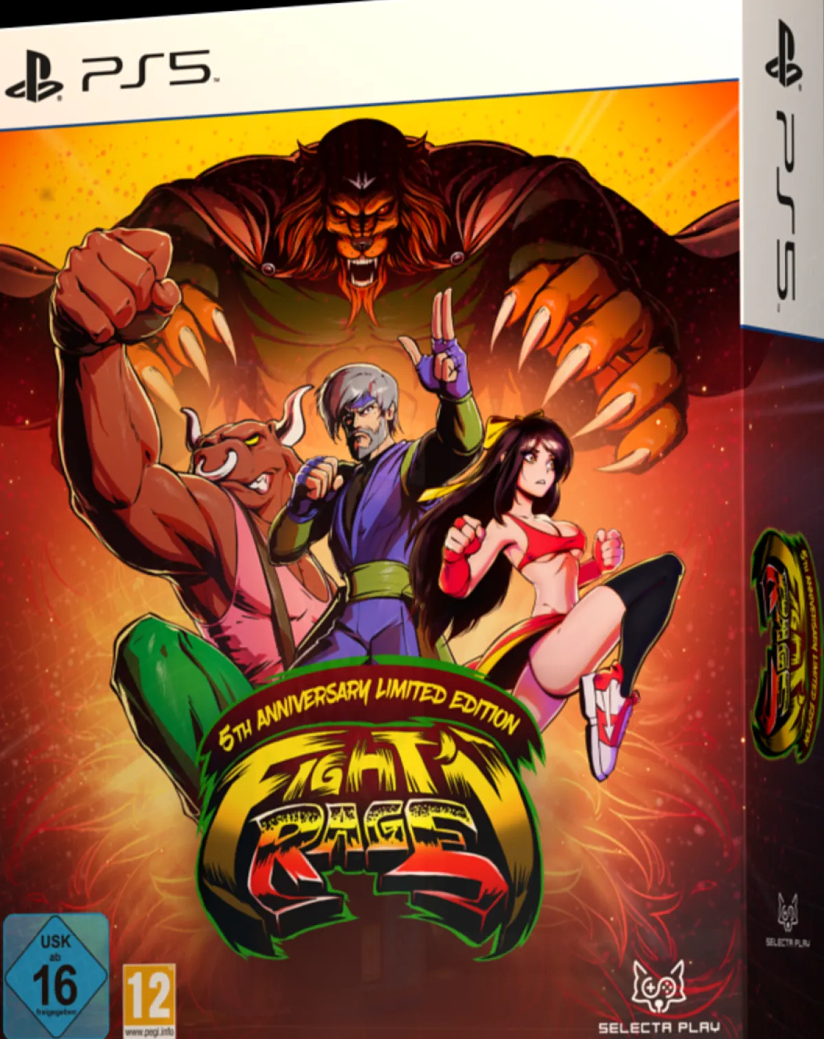 SELECTA PLAY Fight'n Rage 5th Anniversary Limited Editon PS5