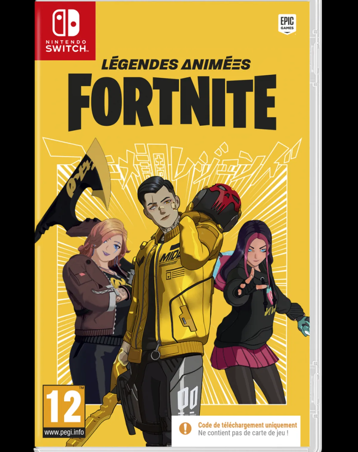 Epic Games Fortnite Légendes Animées Nintendo SWITCH (code de téléchargement)