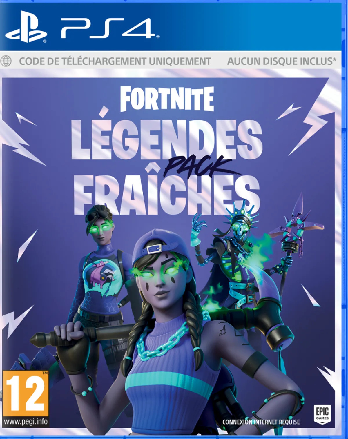 Epic Games Fortnite Pack Legendes fraiches PS4 (Code de téléchargement)