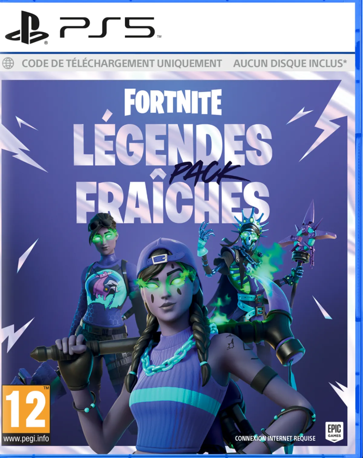 Epic Games Fortnite Pack Legendes fraiches PS5 (Code de téléchargement)