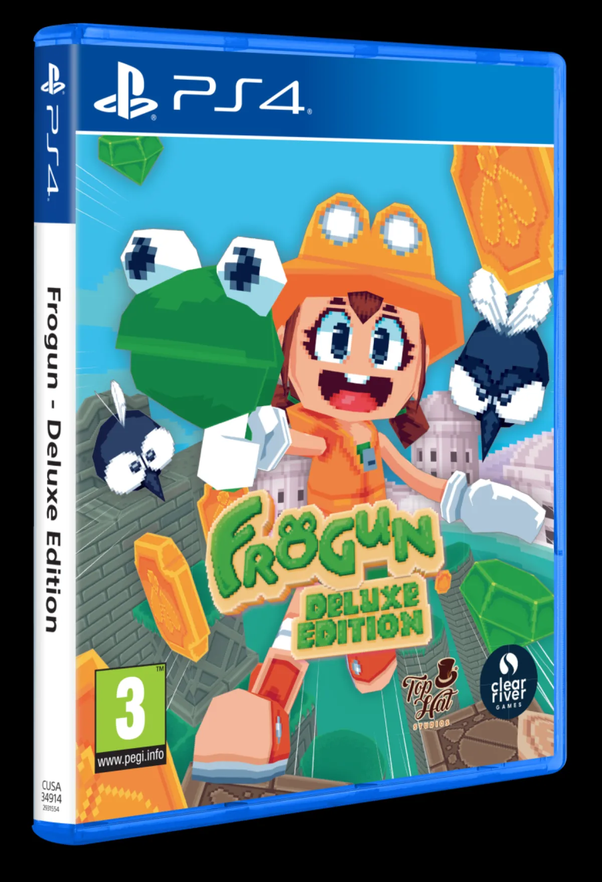 Clear River Games Frogun Deluxe Edition Playstation 4