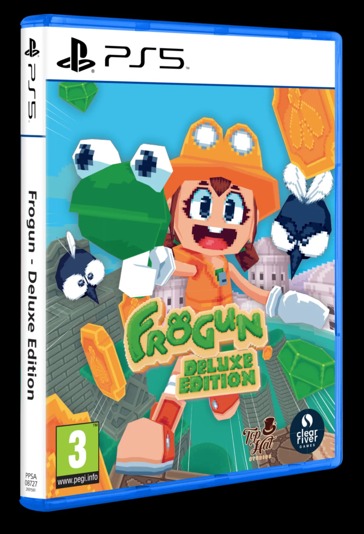 Clear River Games Frogun Deluxe Edition Playstation 5