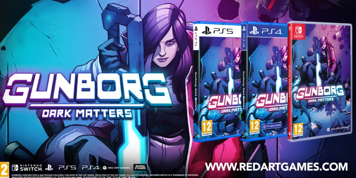 Red Art Games Gunborg Dark Matters Nintendo SWITCH