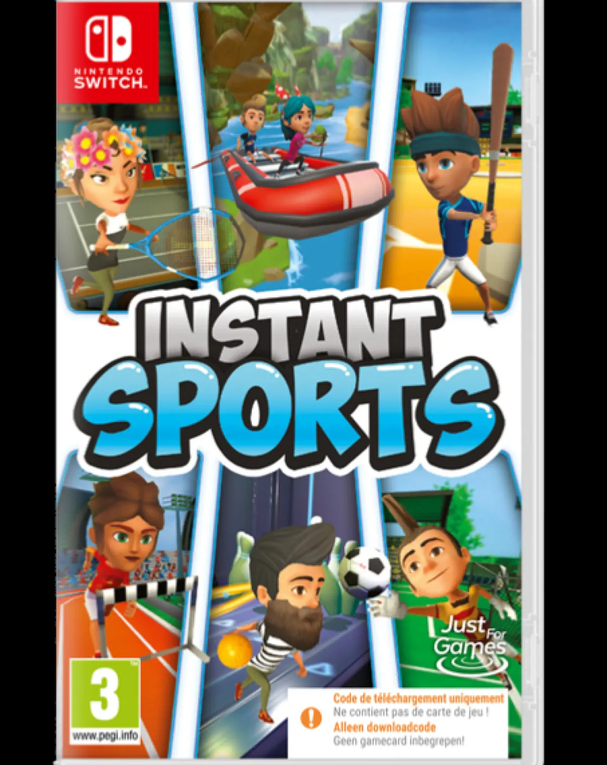 Just For Games Instant Sport Nintendo SWITCH (Code de téléchargement)